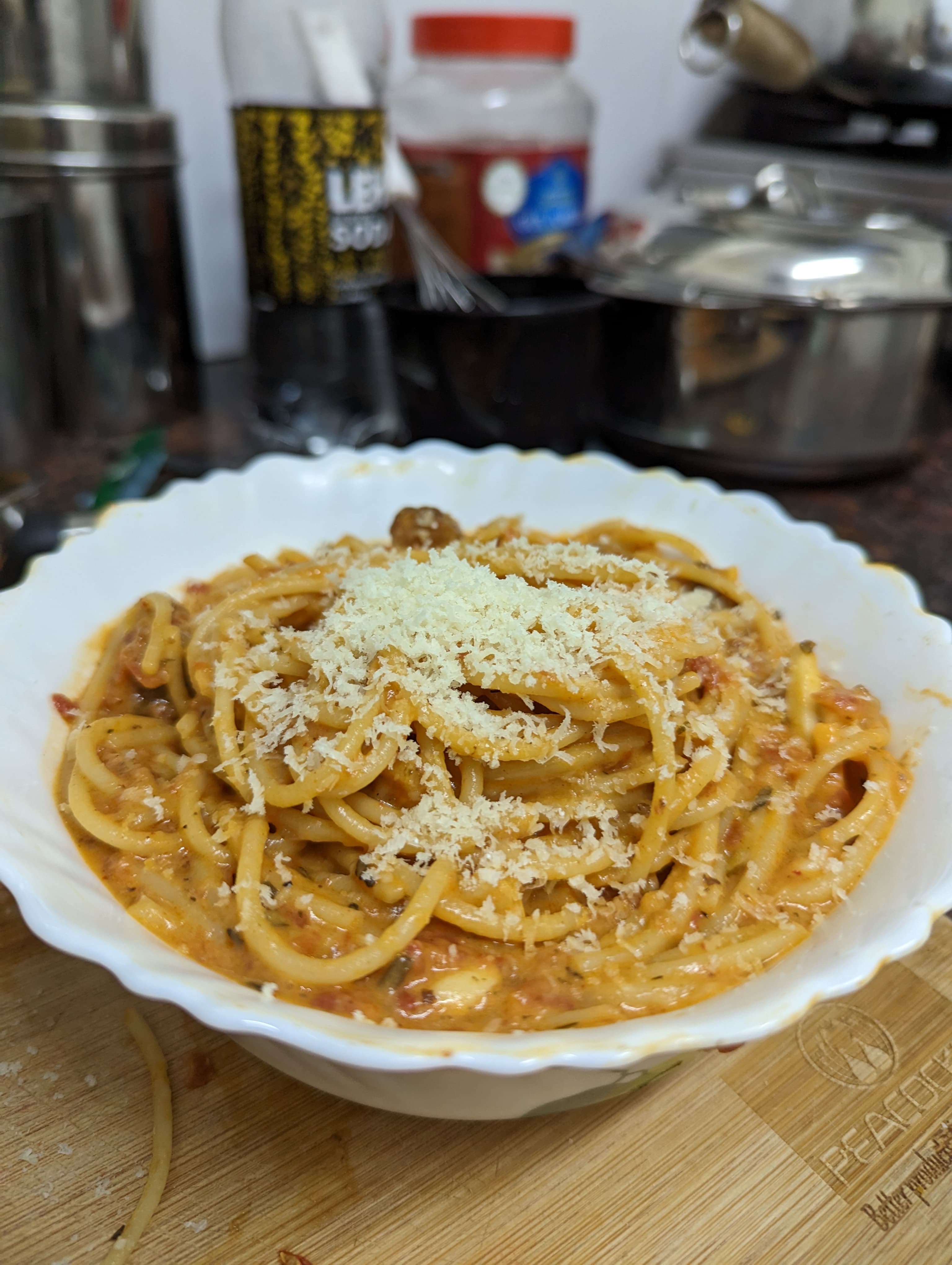 Spaghetti Lamb Ragu